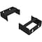 Chief Chief Flat Panel Floor Support System 2 Rack Unit Accessory - Black - 2U Rack Height - 24" Depth AVA1102 - alternate 1